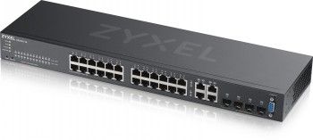 Serverid ZYXEL NETWORKS  ZYXEL GS2220-28,EU REGION,24-PORT GBE L2 SWITCH WITH GBE UPLINK (1 YEAR NCC PRO PACK LICENSE BUNDLED) (5Y WARRANTY)