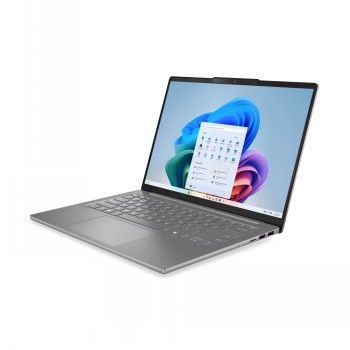 Портативный компьютер Lenovo  LENOVO IDEAPAD SLIM 5 RYZEN 5 7535HS/14" WUXGA (1920X1200) OLED 400NITS GLOSSY, 100% DCI-P3, DISPLAYHDR  TRUE BLACK 500/16GB/512GB SSD/RADEON 660M/MICROSD CARD READER/W11H/ENG (LUNA GREY)