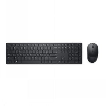 Компьютерная клавиатура Dell  DELL PRO KEYBOARD AND MOUSE - KM5221W - RUSSIAN (QWERTY) - BLACK - (RTL BOX)