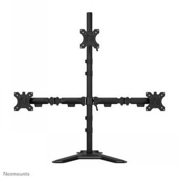 TV bracket NEOMOUNTS BY NEWSTAR  NEOMOUNTS NERO TRIPLE MONITOR STAND 10-32"
