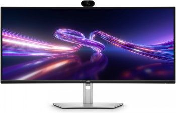 Монитор Dell  DELL PRO PLUS 34 P3426WEV QHD IPS 21:9 100HZ 3800R 5MS 4MP-CAM KVM RJ45 USBC-90W