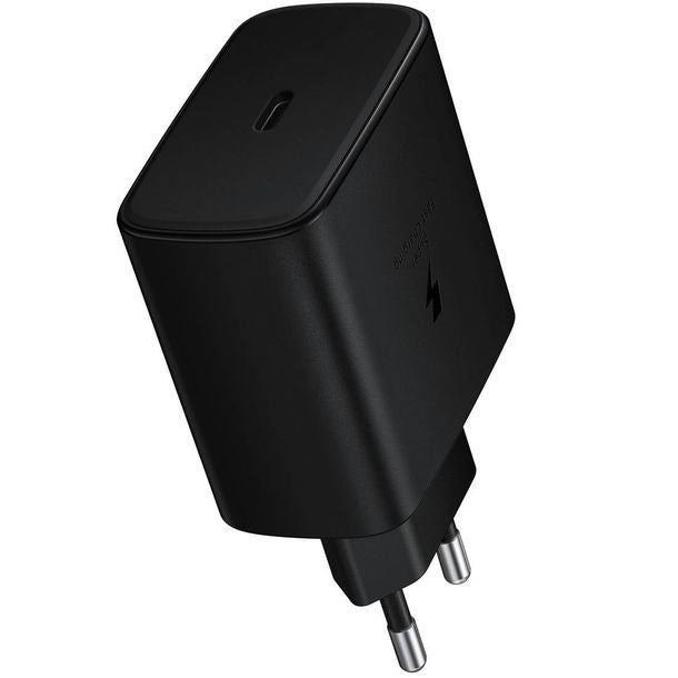Adapter Samsung  EP-TA845EBE Samsung Quickcharge USB-C 45W Travel Charger Black (OOB Bulk)
