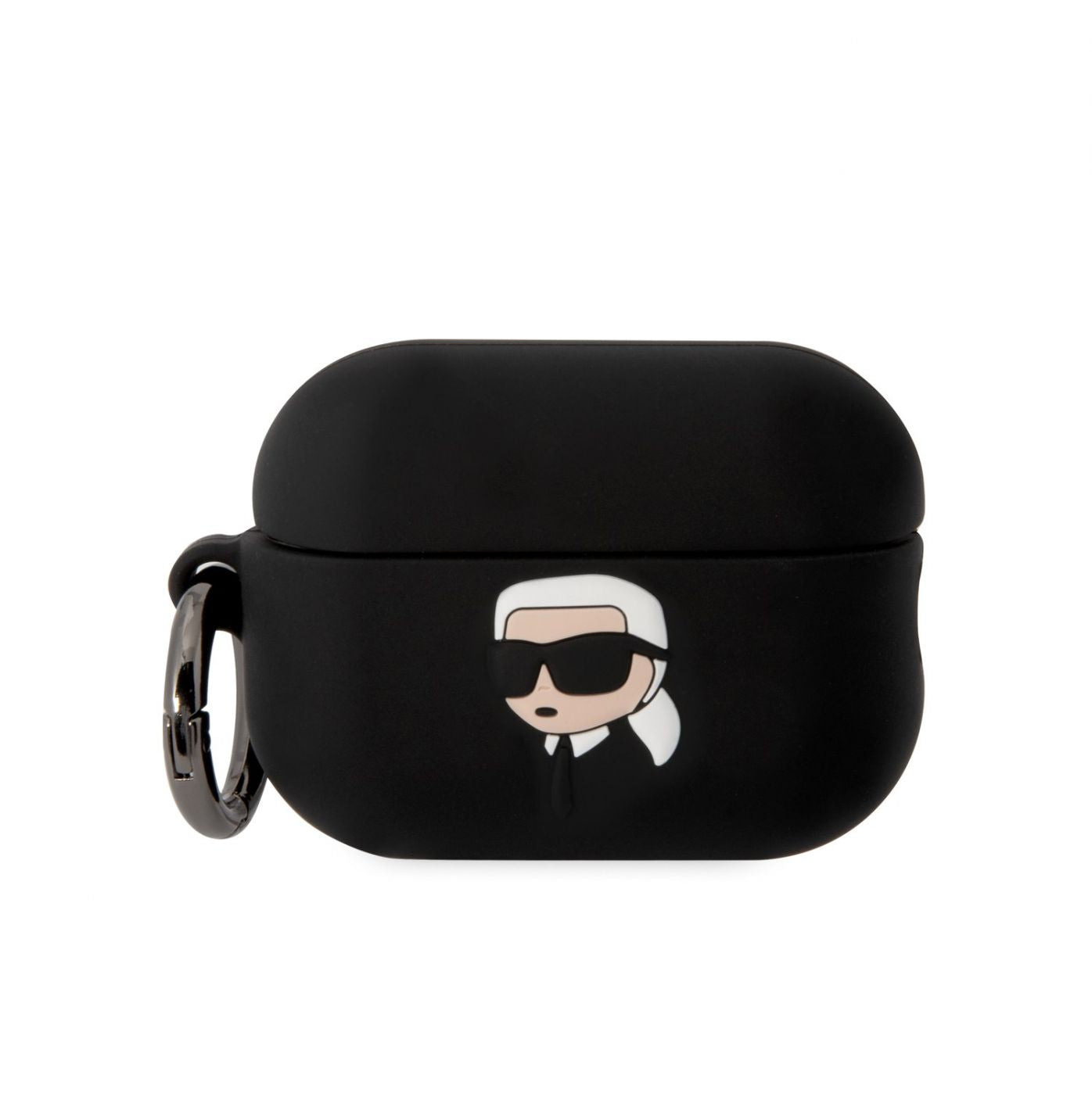 Чехол на заднюю панель Karl Lagerfeld - Karl Lagerfeld 3D Logo NFT Karl Head Silicone Case for AirPods Pro 2 Black