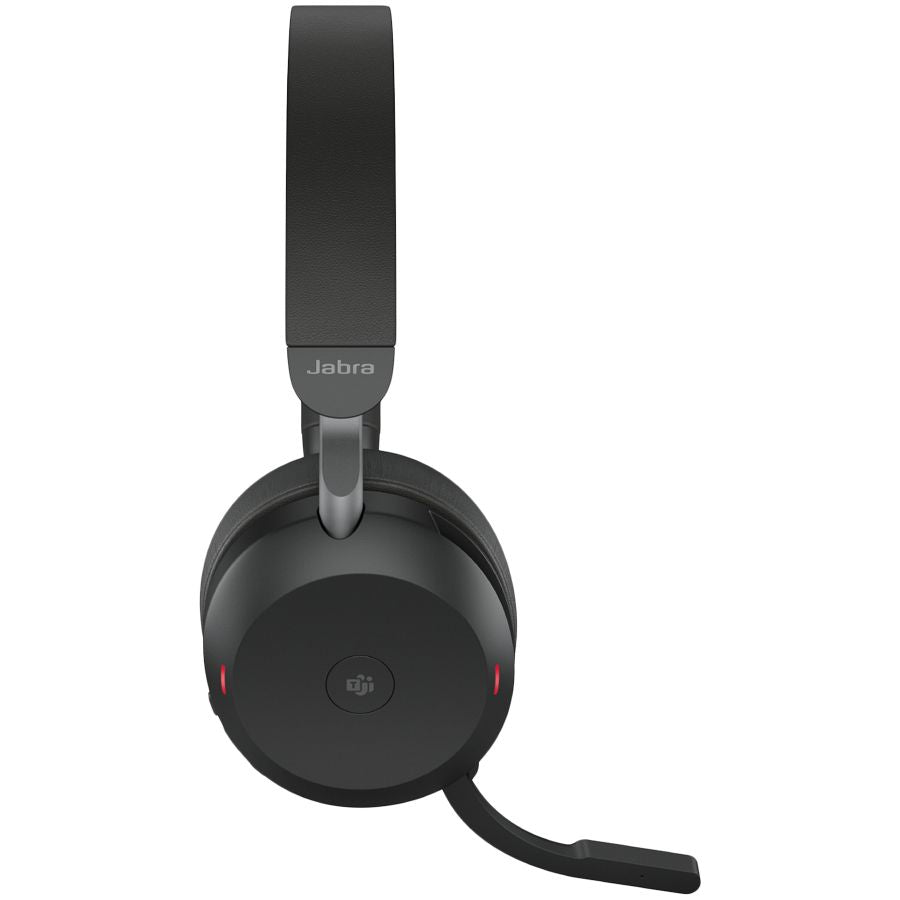 Juhtmevabad kõrvaklapid Jabra  JABRA EVOLVE2 75, Link390a MS Stereo Black, EVOLVE2 75 headset Black MS, Link 380 BT adapter USB-A MS,1.2m USB-C to USB-A cable, carry pouch, warranty and warning (safety leaflets)