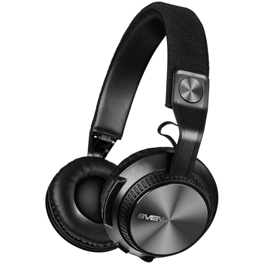 Juhtmevabad kõrvaklapid Sven  Wireless stereo headphones with microphone SVEN AP-B630MV, black; AP-B630MV