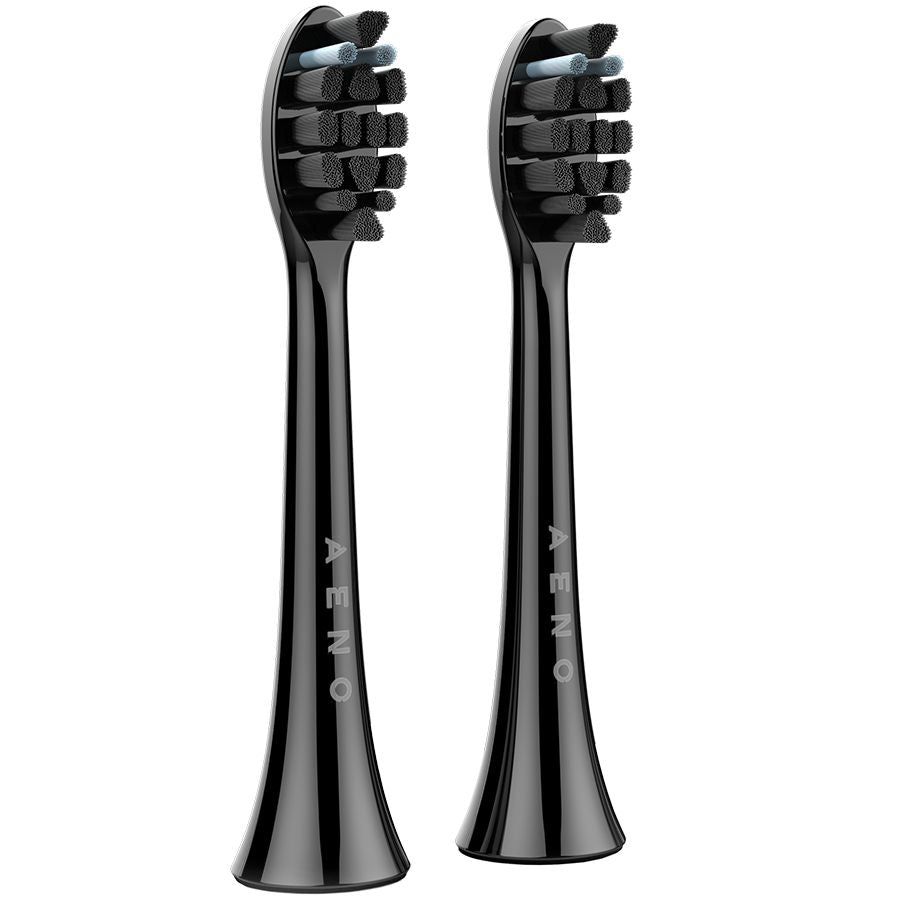Muud kaubad AENO  AENO Replacement toothbrush heads, Black, Dupont bristles, 2pcs in set (for ADB0004/ADB0006 and ADB0003/ADB0005)