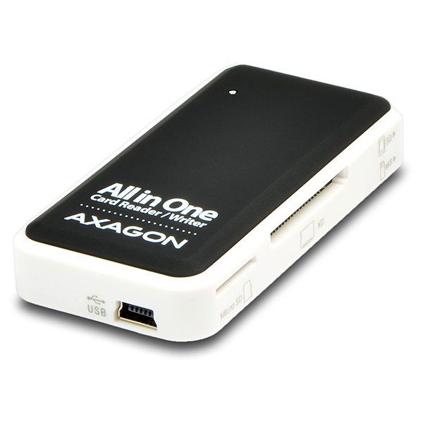 Mälukaardid Axagon  AXAGON CRE-X1 External Mini Card Reader 5-slot ALL-IN-ONE