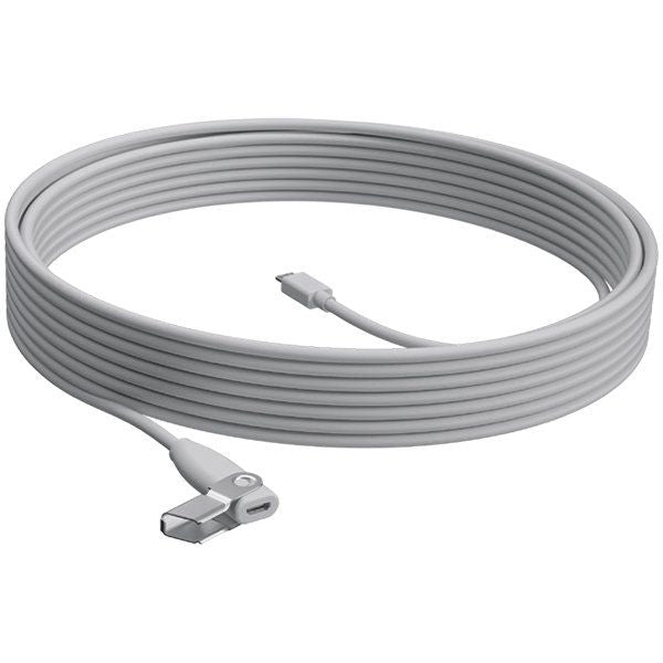 Webcam Logitech  LOGITECH EXTENTION CABLE for Rally Mic Pod WHITE 10M - WW