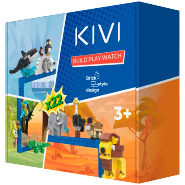 Plaadimängijad KIVI  Accessories set for KIVI KidsTV "Animals"