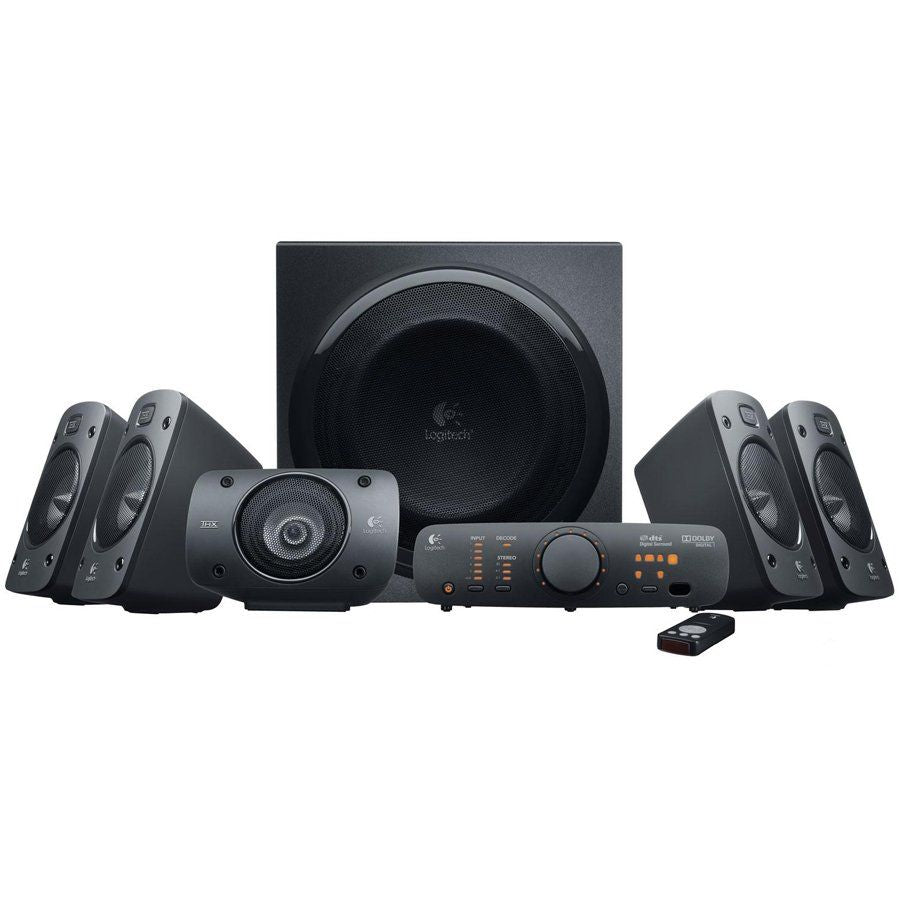 Wired speakers Logitech  LOGITECH Z906 THX Surround Sound 5.1 Speakers - BLACK - 3.5 MM