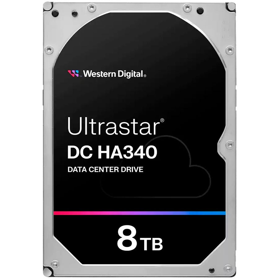 Kõvaketas HDD Western Digital  HDD Server WD Ultrastar DC HA340 8TB 512e SE, 3.5’’, 256MB, 7200 RPM, SATA, SKU: 0B47078