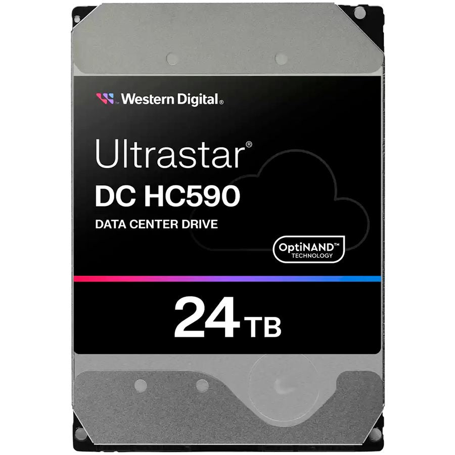 Kõvaketas HDD Western Digital  HDD Server WD/HGST ULTRASTAR DC HC590 (3.5’’, 24TB, 512MB, 7200RPM, SATA 6Gb/s, 512E SE NP3) SKU: 0F65684
