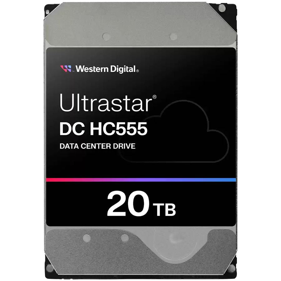 Kõvaketas HDD Western Digital  HDD Server WD/HGST ULTRASTAR DC HC555 (3.5’’, 20TB, 512MB, 7200RPM, SATA 6Gb/s, 512E SE NP3) SKU: 0B48724