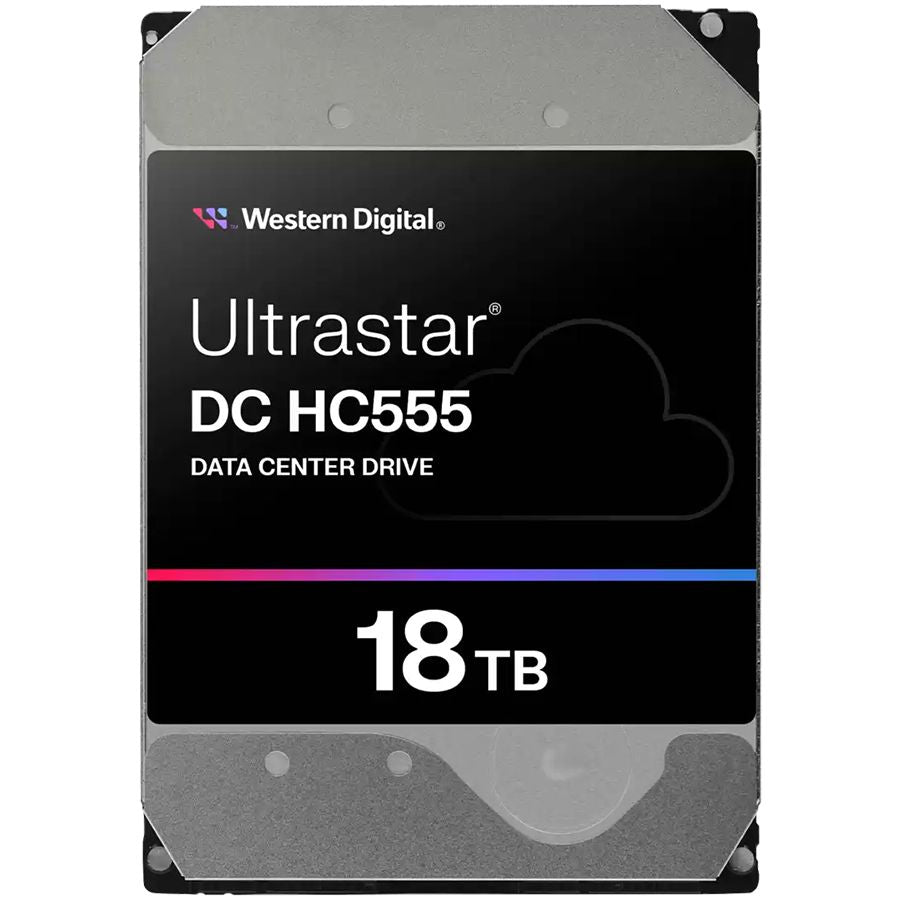Hard drive HDD Western Digital  HDD Server WD/HGST ULTRASTAR DC HC555 (3.5’’, 18TB, 512MB, 7200RPM, SATA 6Gb/s, 512E SE NP3) SKU: 0B48723
