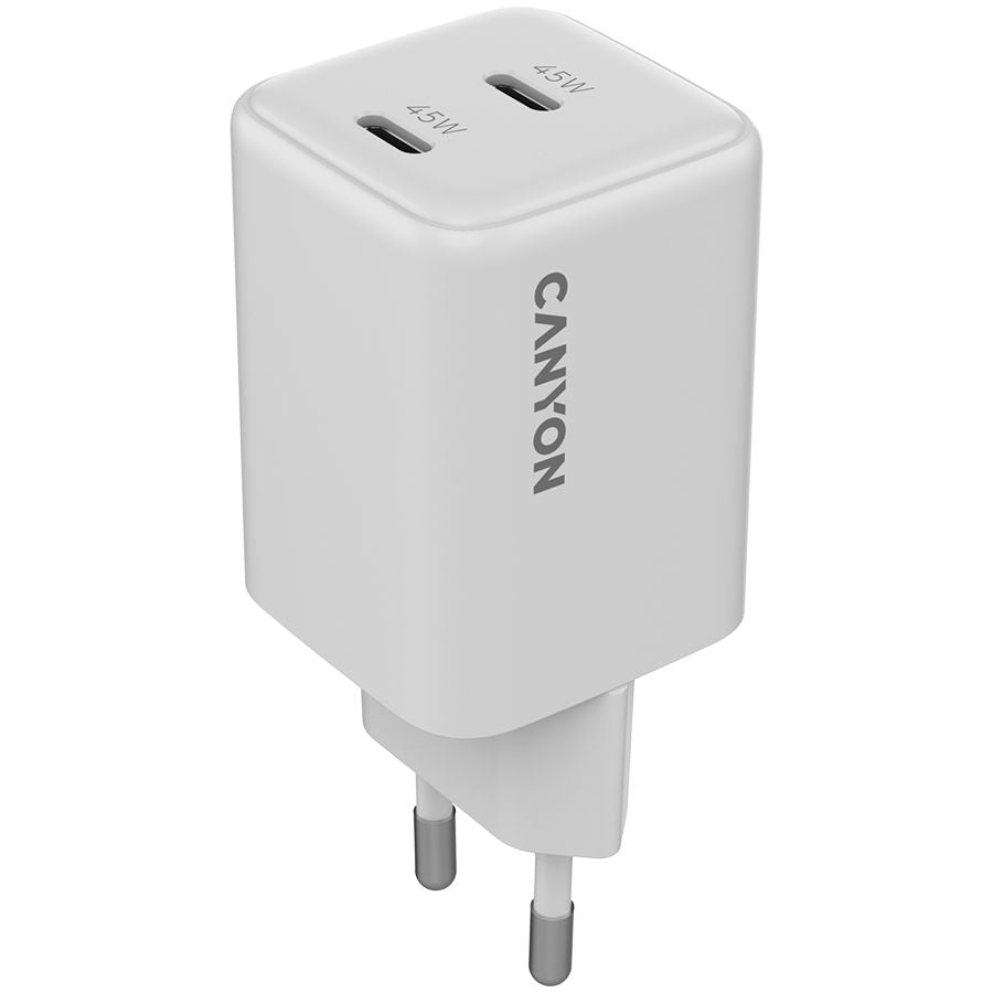 Adaptrid Canyon  CANYON charger CU45CC GaN 45W 2xPD EU White