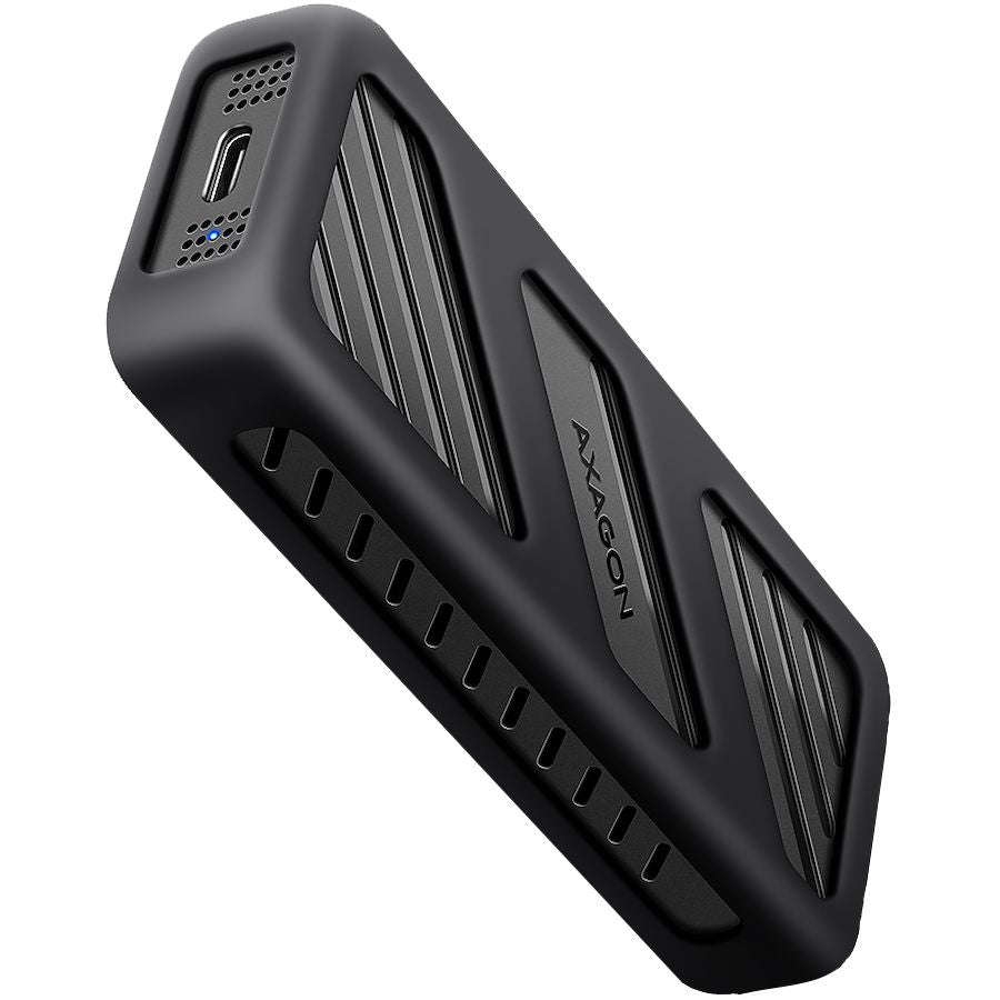 Other Computer Accessory Axagon AXAGON EEM2-20G USB-C 3.2 Gen 2x2 20Gbps - M.2 NVMe SSD ARMORED 30-80mm ALU box