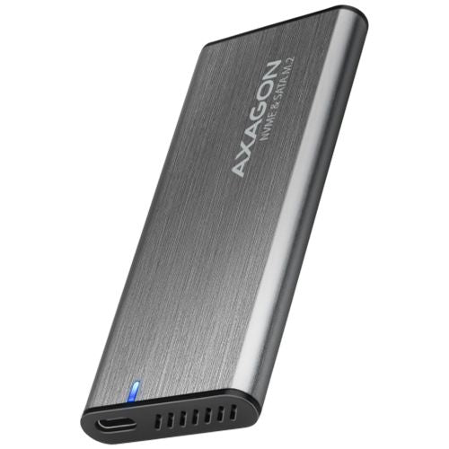 Other Computer Accessory Axagon  AXAGON EEM2-SG2 USB-C 3.2 Gen 2 - M.2 NVMe / SATA SSD 30-80mm ALU box