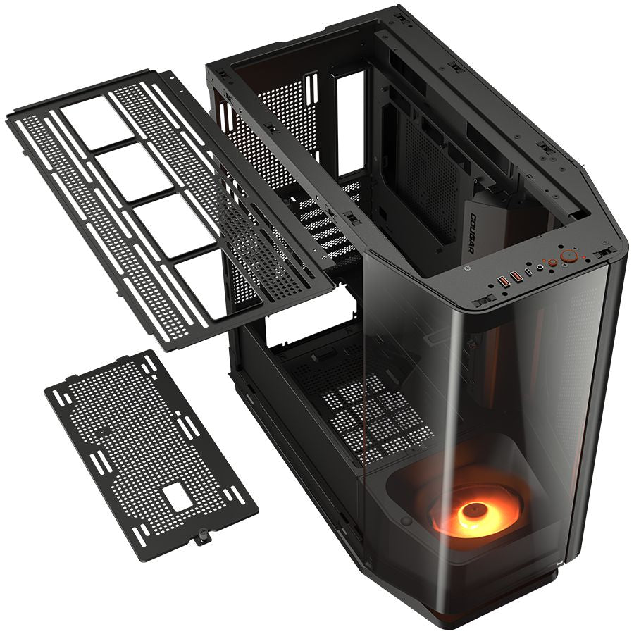 Arvuti korpus COUGAR GAMING  COUGAR FV270 PC Case, Mid tower, Black