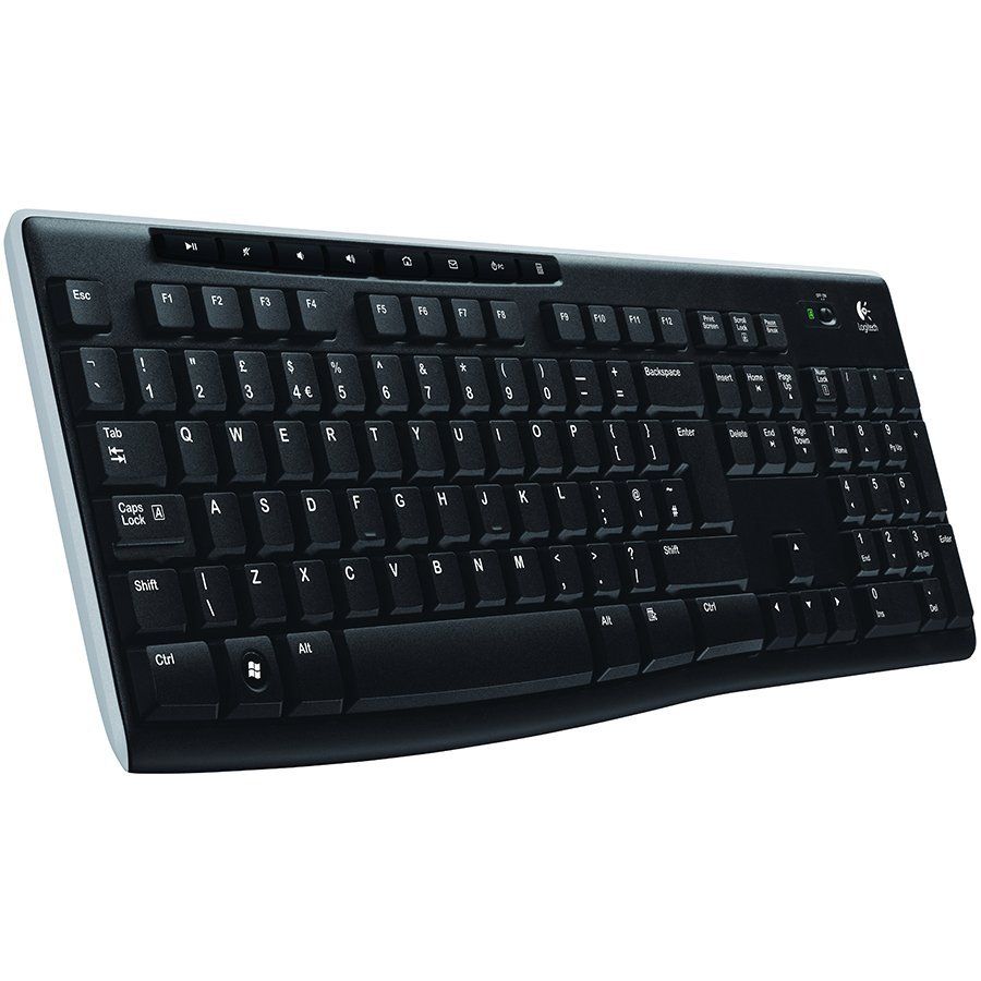 Computer keyboard Logitech  LOGITECH Wireless Keyboard K270 - EER - US International layout