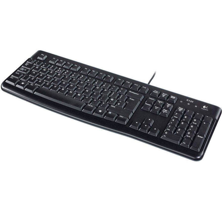 Arvuti klaviatuur Logitech  LOGITECH Corded Keyboard K120 - EER - US International layout