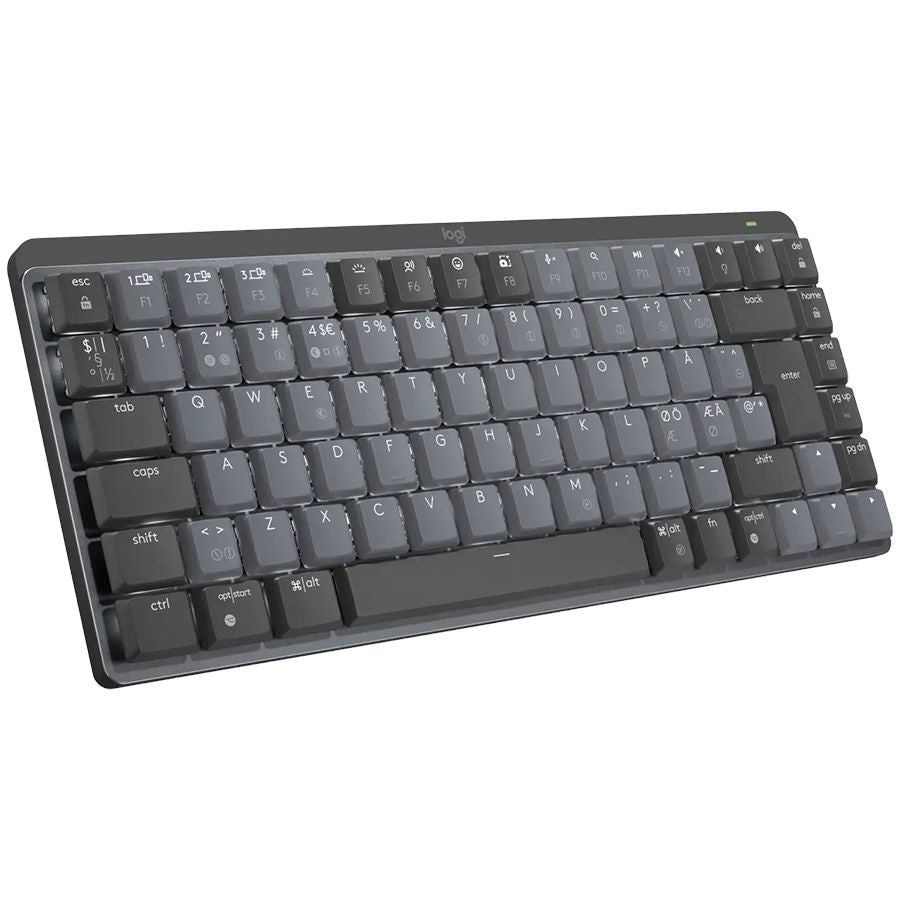 Computer keyboard Logitech  LOGITECH MX Mechanical Mini Bluetooth Illuminated Keyboard  - GRAPHITE - US INT'L - TACTILE