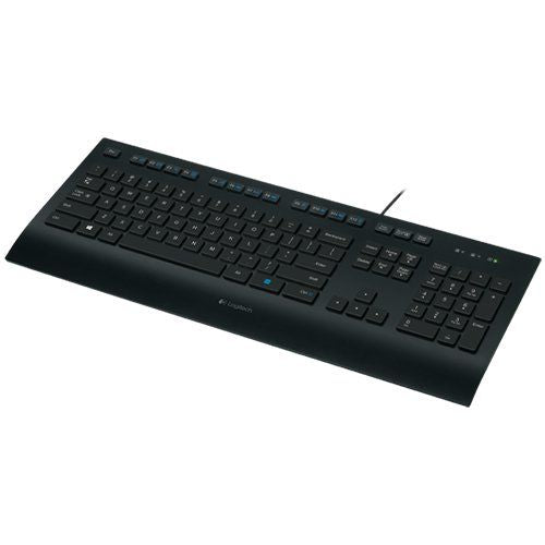 Arvuti klaviatuur Logitech  LOGITECH Corded Keyboard K280E - INTNL Business - US International layout