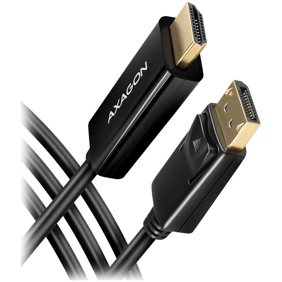 Graafikakaart / ideokaardid Axagon  AXAGON RVD-HI14C2 DisplayPort > HDMI 1.4 cable 1.8m 4K/30Hz