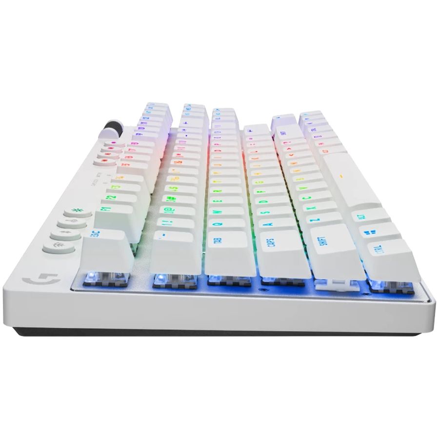 Computer keyboard Logitech  LOGITECH G PRO X TKL LIGHTSPEED Mechanical Gaming Keyboard - WHITE - US INT'L - TACTILE