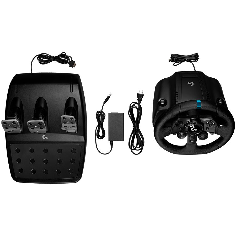 Mängukonsoolid Logitech  LOGITECH G923 Racing Wheel and Pedals - PC/PS - BLACK - USB