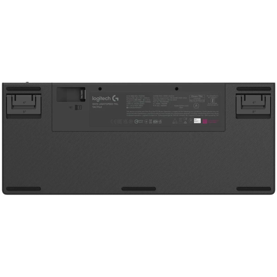 Computer keyboard Logitech  LOGITECH G515 TKL Gaming Keyboard - BLACK - US INT'L - 2.4GHZ/BT - EMEA28i-935 - TACTILE