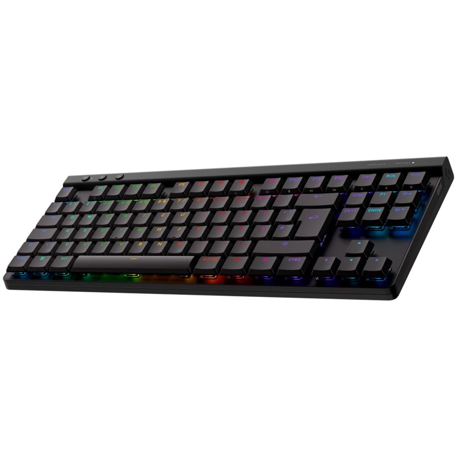 Computer keyboard Logitech LOGITECH G515 LIGHTSPEED TKL - BLACK - US INT'L - 2.4GHZ/BT - EMEA28i-935 - TACTILE