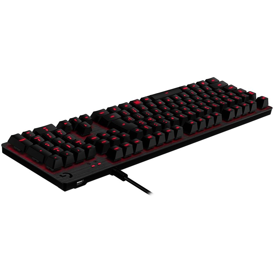 Arvuti klaviatuur Logitech  LOGITECH G413 SE Corded Mechanical Gaming Keyboard - BLACK - US INT'L - USB - TACTILE