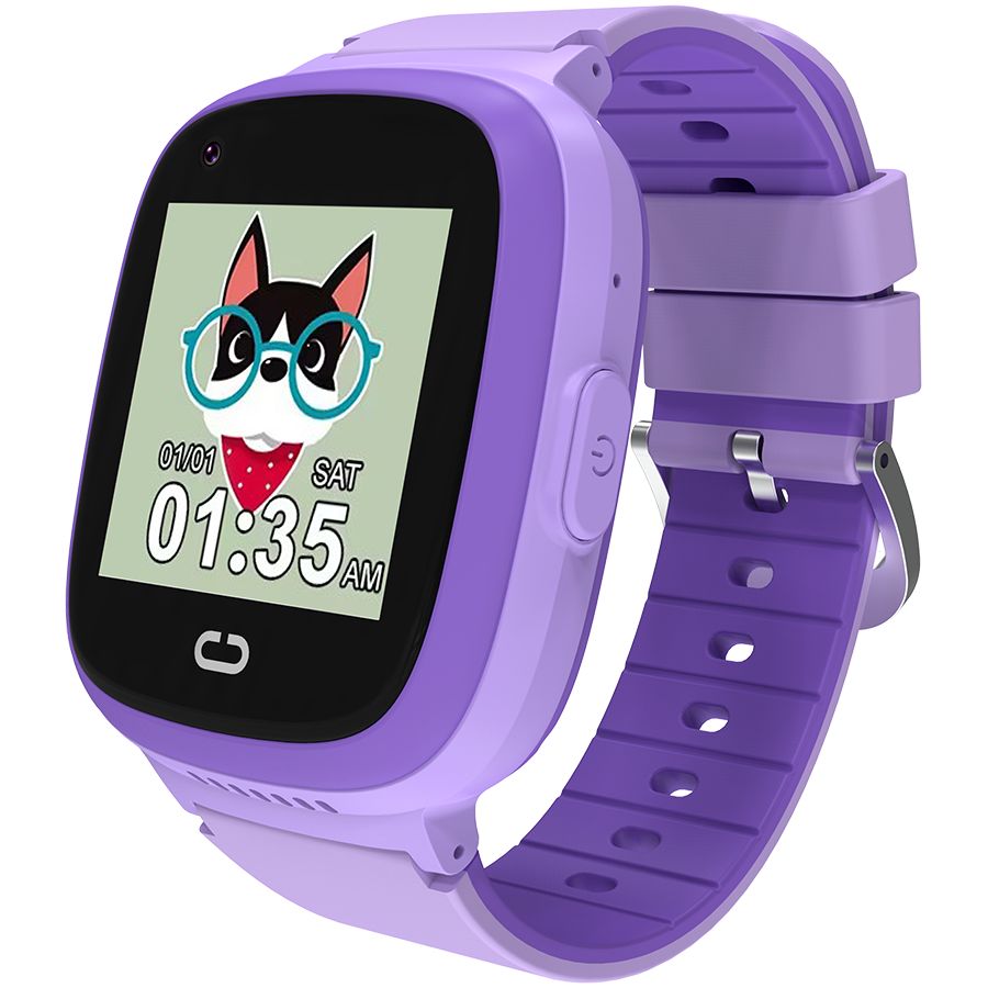 Nutikell Canyon  CANYON kids watch Sunny KW-48 Video 4G GPS Games&Music Violet