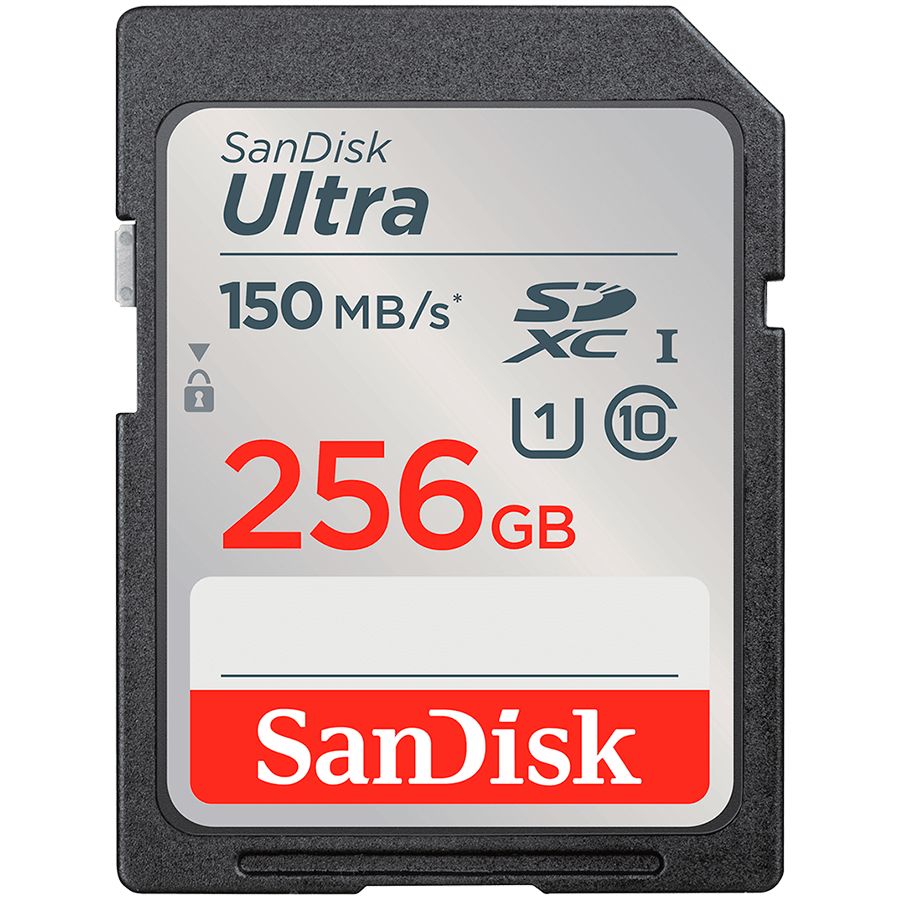 Cable SanDisk  SANDISK Ultra 256GB SDXC Memory Card 150MB/s