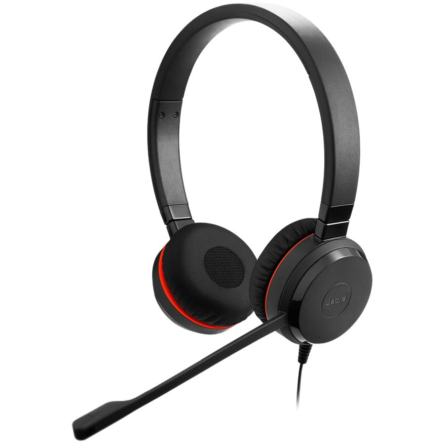 Juhtmevabad kõrvaklapid Jabra  JABRA Evolve 20 SE, Stereo UC, USB C/A adapter, Leather