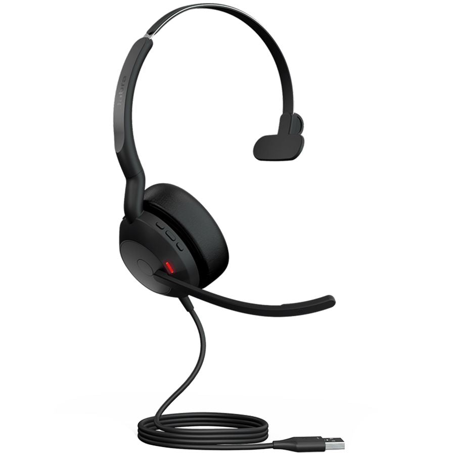 Juhtmevabad kõrvaklapid Jabra  JABRA Evolve2 50, USB C/A, MS Mono