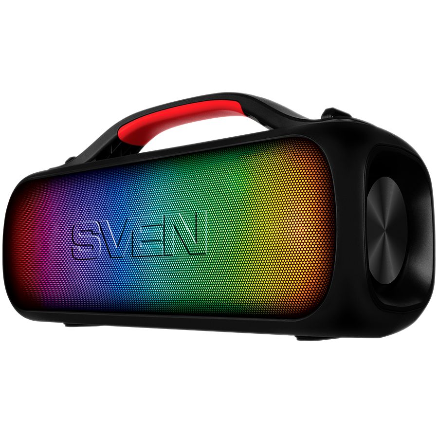 Bluetooth speakers Sven  Speaker SVEN PS-360, black (24W, Waterproof (IPx5), TWS, Bluetooth, FM, USB, 3000mA*h)