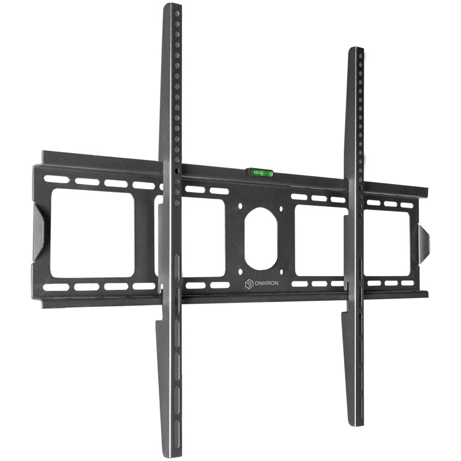 TV accessories ONKRON  ONKRON Fixed TV Wall Mount for 55 to 100-inch Flat Panel TVs Digital Panels 75 kg, Black