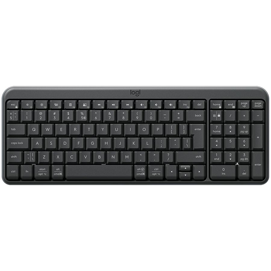 Computer keyboard Logitech  LOGITECH MK250 - GRAPHITE - US INT'L - 2.4GHZ/BT - INTNL-973