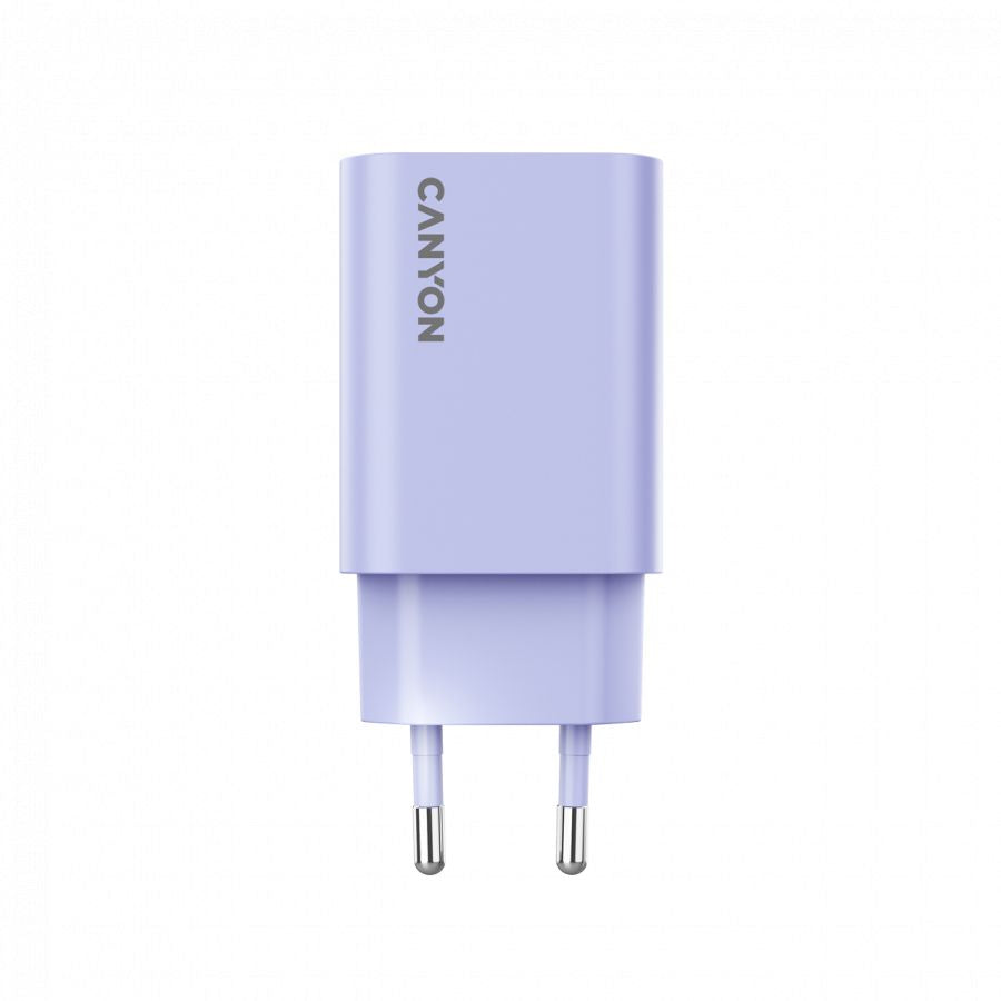 Adapter Canyon  CANYON charger OnCharge 30CL Max Power 30W 1xPD EU Purple