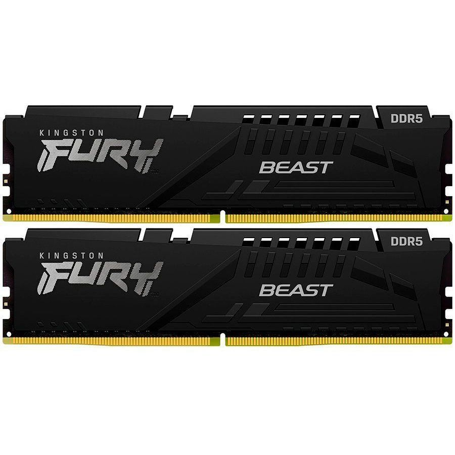 RAM DDR4 Kingston  Kingston 16GB 6000MT/s DDR5 CL30 DIMM (Kit of 2) FURY Beast Black EXPO