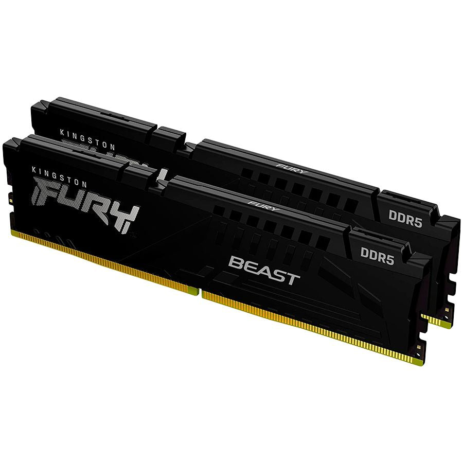 RAM DDR4 Kingston  Kingston DRAM 16GB 6000MT/s DDR5 CL36 DIMM (Kit of 2) FURY Beast Black EXPO
