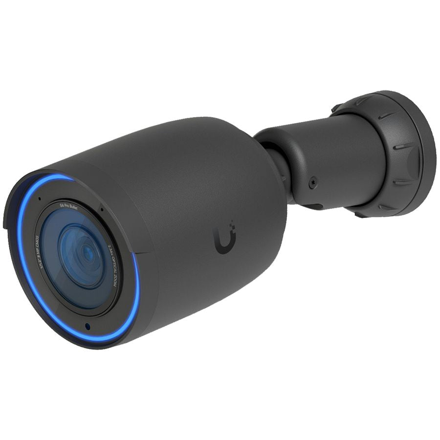 Veebikaamera UBIQUITI  UBIQUITI UVC-G6-Pro-Bullet-B All-weather 4K PoE+ camera with a Multi-TOPS AI engine, 2.36x optical zoom, and a large 1/1.2" CMOS sensor for exceptional low-light clarity and long-range IR night vision