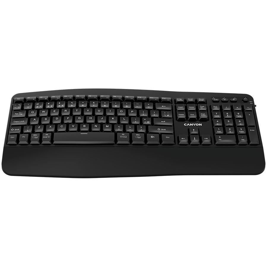 Computer keyboard Canyon  CANYON keyboard HKB-W6 Wireless Black