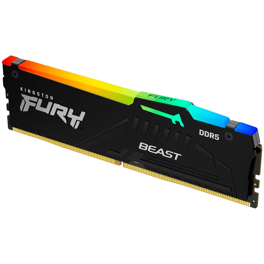 RAM DDR4 Kingston  Kingston 16GB 6800MT/s DDR5 CL34 DIMM FURY Beast RGB EXPO