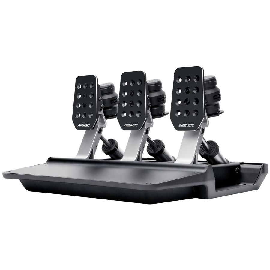Muu arvutitarvik SIMAGIC  SIMAGIC P500 Pedal Set, Entry-Level Load Cell Pedals Equipped with a 100kg loadcell and a Hall angle sensor. Prodcut code: S301