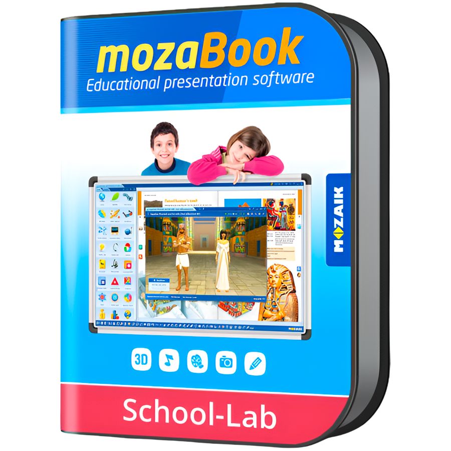 Tarkvara MOZAIK EDUCATION  mozaBook SCHOOL-LAB - one chosen language / one device / 1 Year