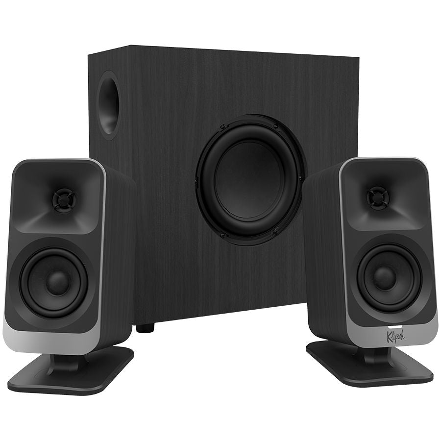 Muu arvutitarvik KLIPSCH  Klipsch ProMedia Lumina 2.1 Gaming Audio System with Subwoofer and LED Lighting Effects Built-in, Black