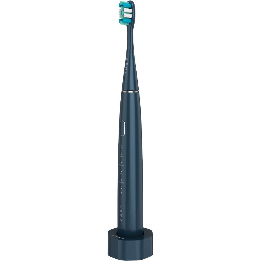 Other goods AENO Wireless Toothbrush, Navy Blue, 3 Brush Heads, 1400mAh, Functions: Soft, Clean, Massage, White, Polish