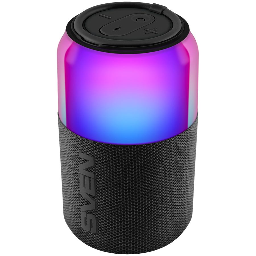 Bluetooth speakers Sven  portable speaker SVEN PS-130, red, power output 10W (RMS), TWS, Bluetooth, USB, lithium battery
